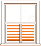 Café Style Shutters