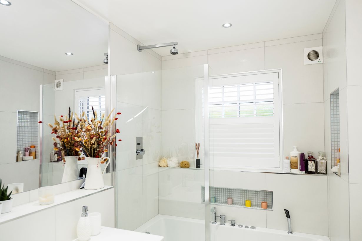 Bathroom Shutters Installation