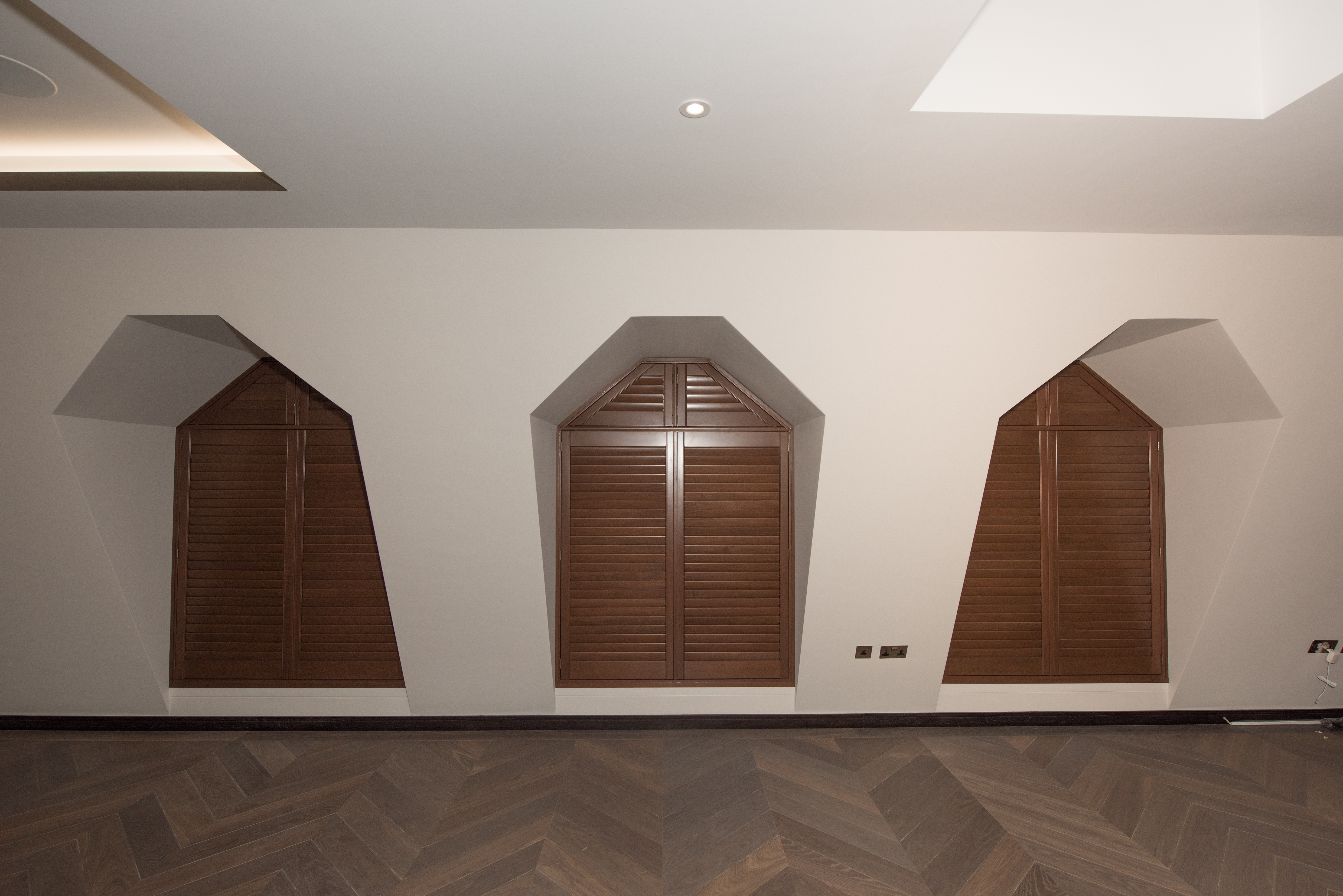 Materials for special shape shutters